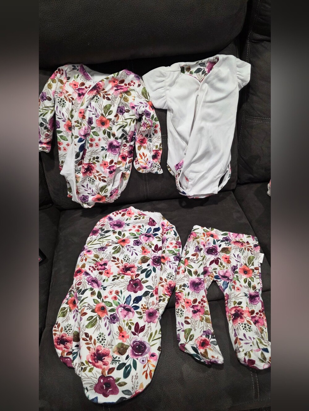 Ivory Wildflowers 5-piece Set